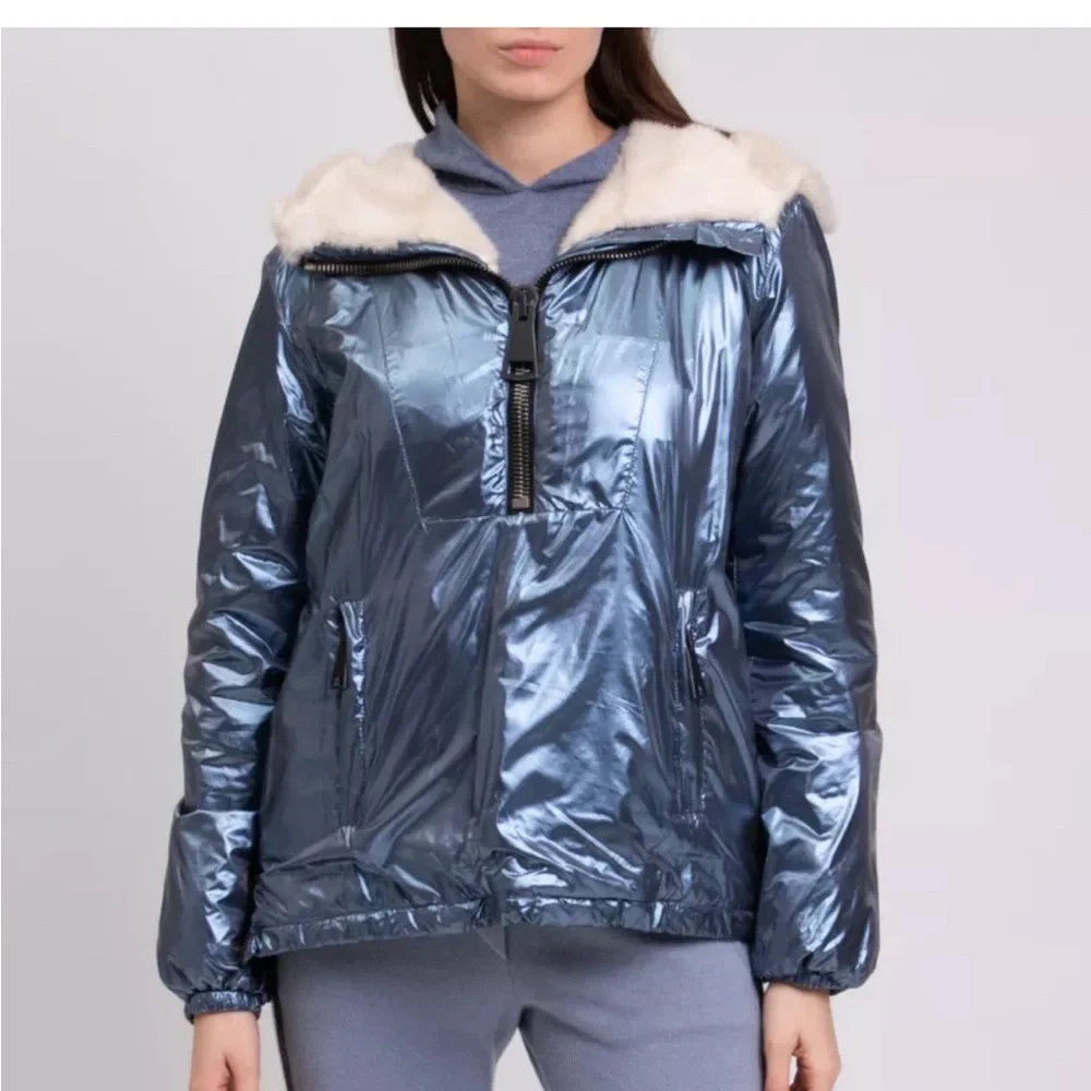 RRP$5600 AUTHIER SKI Anorak
Jacket IT46 US10 M Genuine Mink Fur
Lining Pullower - Picture 5 of 9